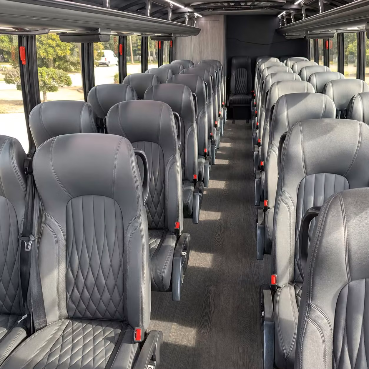 30 passenger minibus interior