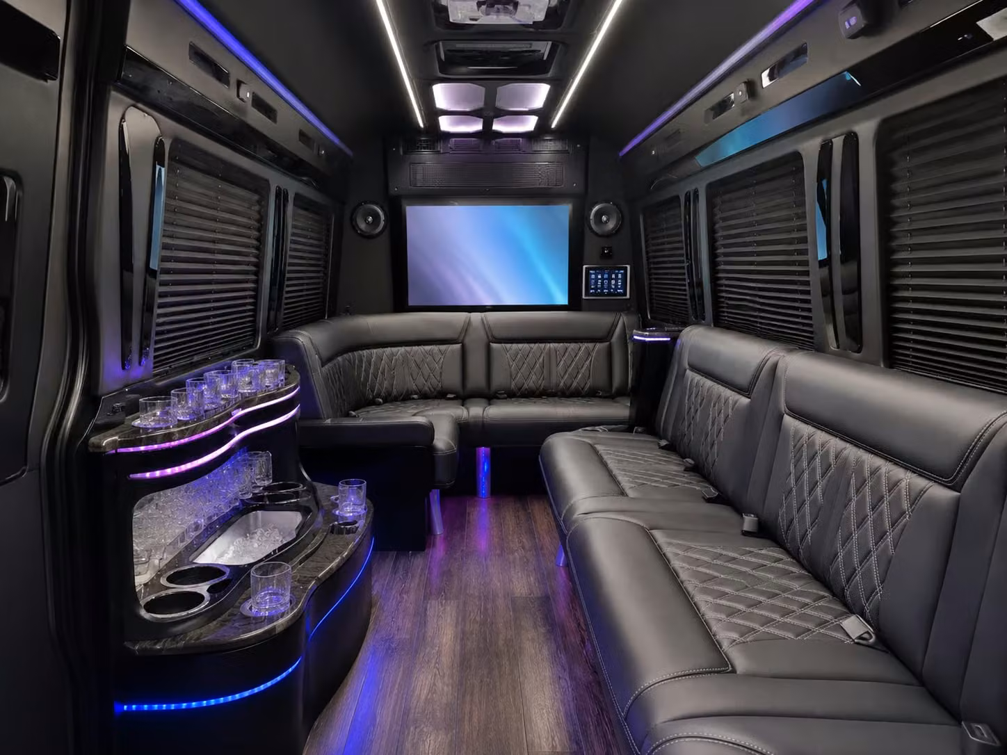 bus rental options for anchorage trips