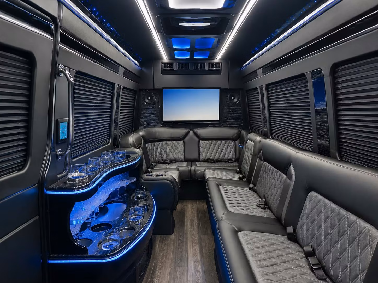 post reception shuttle transportation for anchorage wedding guests
