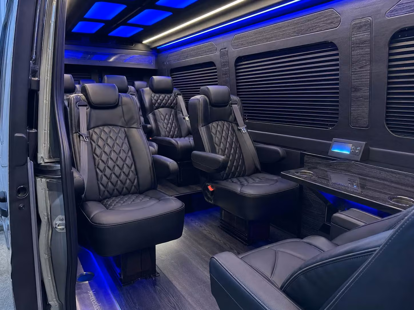 sprinter van transportation for groups and events across anchorage